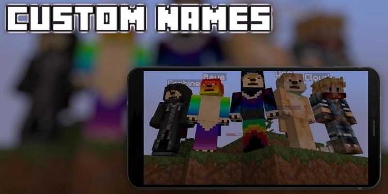 Emulate Android APK Custom Names Mod For MCPE Emulate Android APK Custom Names Mod For MCPE