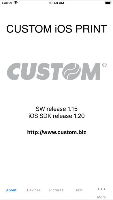 Emulate iPhone app CustomPrint using MyAndroid Emulate iPhone app CustomPrint using MyAndroid