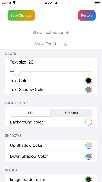 Emulate iPhone app Custom Quote Widget using MyAndroid Emulate iPhone app Custom Quote Widget using MyAndroid
