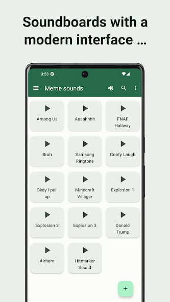 Run android online APK Custom Soundboard from MyAndroid or emulate Custom Soundboard using MyAndroid