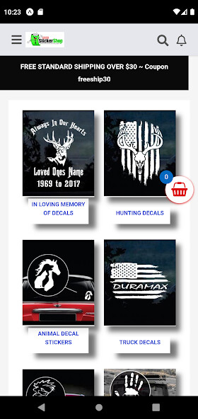 Run android online APK Custom Sticker Shop from MyAndroid or emulate Custom Sticker Shop using MyAndroid