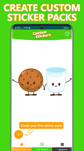 Run android online APK Custom Stickers from MyAndroid or emulate Custom Stickers using MyAndroid