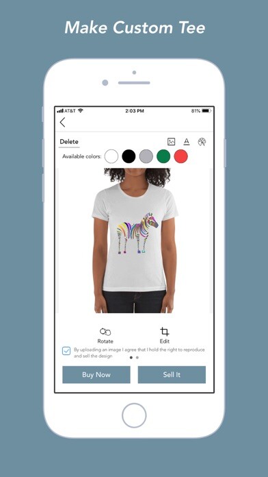 Emulate iPhone app Custom Tee using MyAndroid Emulate iPhone app Custom Tee using MyAndroid