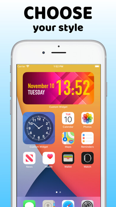 Emulate iPhone app Custom Widget - Photo Shortcut using MyAndroid Emulate iPhone app Custom Widget - Photo Shortcut using MyAndroid