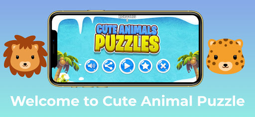 Run android online APK Cute Animal Puzzle - Brain Test Game from MyAndroid or emulate Cute Animal Puzzle - Brain Test Game using MyAndroid