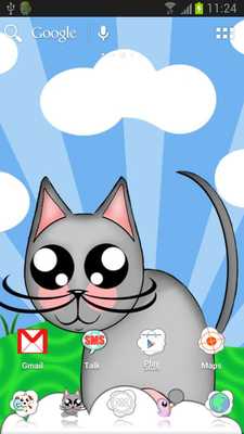 Emulate Android APK Cute Animals Theme for ADW