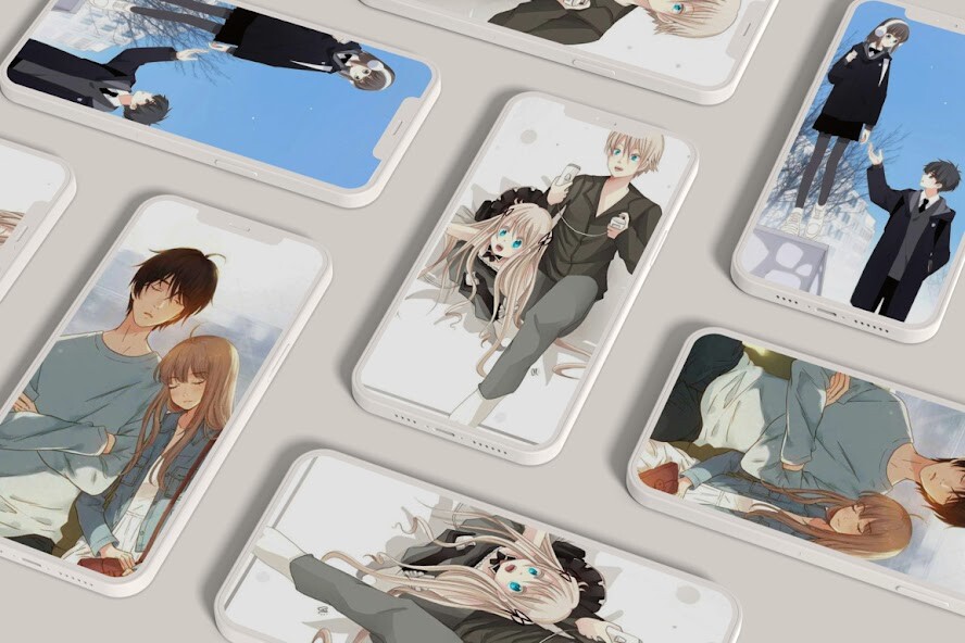 Run android online APK Cute Anime Couple Wallpaper from MyAndroid or emulate Cute Anime Couple Wallpaper using MyAndroid