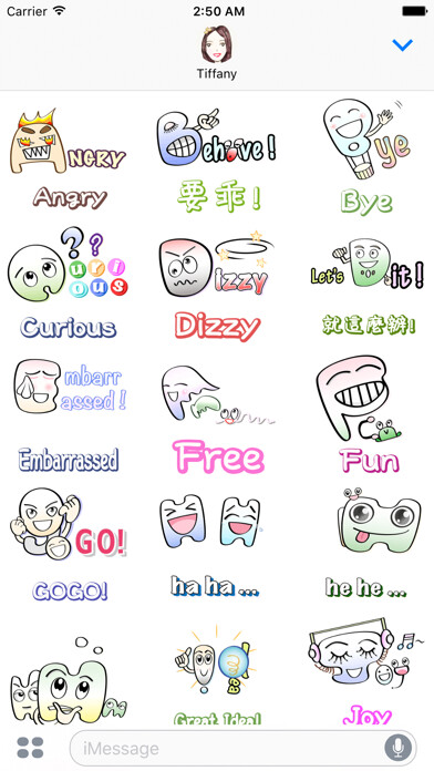 Emulate iPhone app Cute AToZ Animated Stickers using MyAndroid Emulate iPhone app Cute AToZ Animated Stickers using MyAndroid