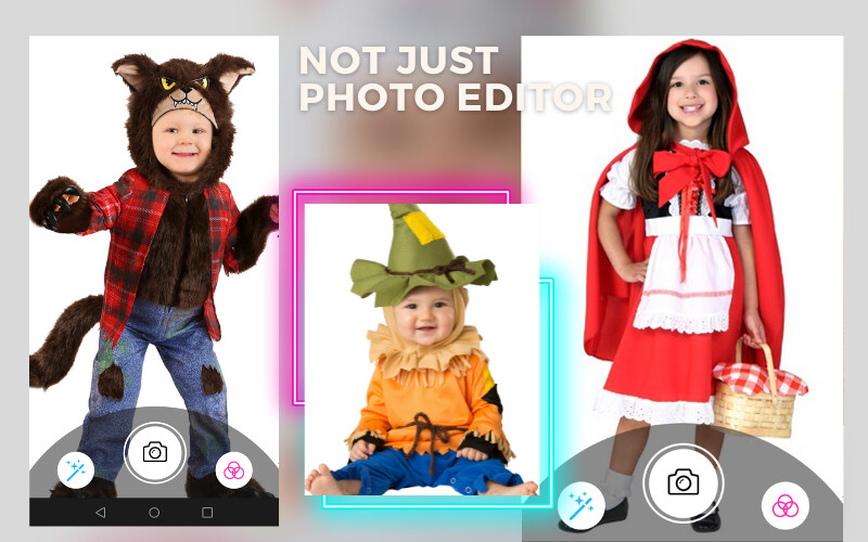 Run android online APK Cute Baby Costume Photo Editor from MyAndroid or emulate Cute Baby Costume Photo Editor using MyAndroid