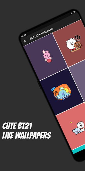 Run android online APK Cute BT21 Live Wallpapers from MyAndroid or emulate Cute BT21 Live Wallpapers using MyAndroid