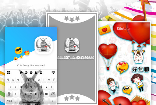 Run android online APK Cute Bunny Keyboard from MyAndroid or emulate Cute Bunny Keyboard using MyAndroid
