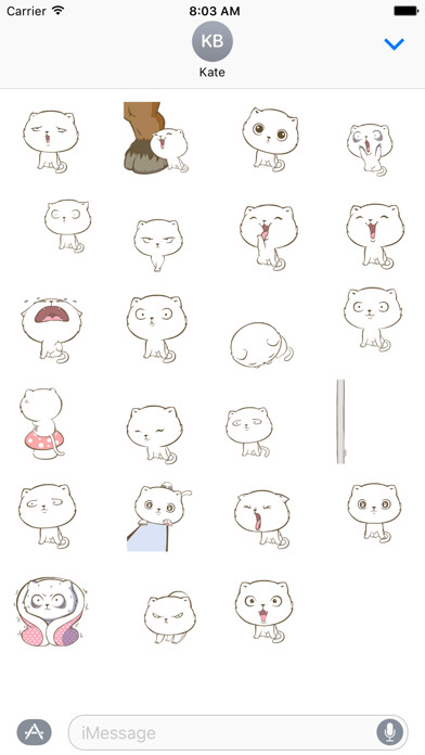 Emulate iPhone app Cute Cat 01 using MyAndroid Emulate iPhone app Cute Cat 01 using MyAndroid