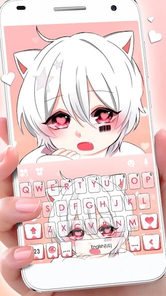 Run android online APK Cute Cat Boy Theme from MyAndroid or emulate Cute Cat Boy Theme using MyAndroid
