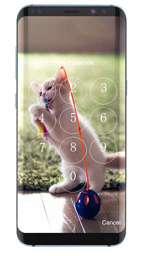 Run android online APK Cute Cat Lock Screen from MyAndroid or emulate Cute Cat Lock Screen using MyAndroid