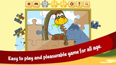 Emulate iPhone app Cute Dinosaur Jigsaw Puzzle using MyAndroid Emulate iPhone app Cute Dinosaur Jigsaw Puzzle using MyAndroid