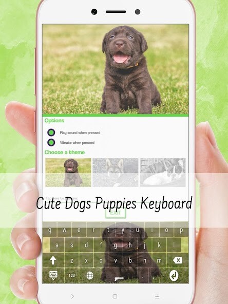 Run android online APK Cute Dogs Puppies Keyboard from MyAndroid or emulate Cute Dogs Puppies Keyboard using MyAndroid