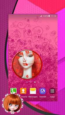 Emulate Android APK Cute Dolls Clock Widget Emulate Android APK Cute Dolls Clock Widget