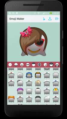 Emulate Android APK Cute Emoji Maker: Moji Fun