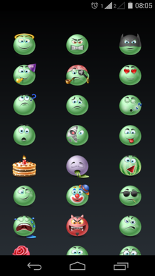 Emulate Android APK cute emoticons plus Emulate Android APK cute emoticons plus