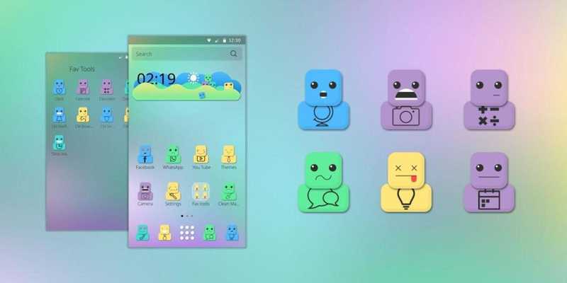 Emulate Android APK Cute Face Theme Emulate Android APK Cute Face Theme