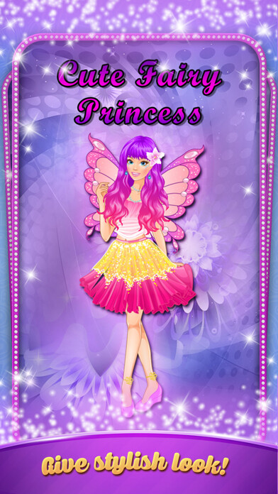 Emulate iPhone app Cute Fairy Princess Girl - Fashion wonders using MyAndroid
