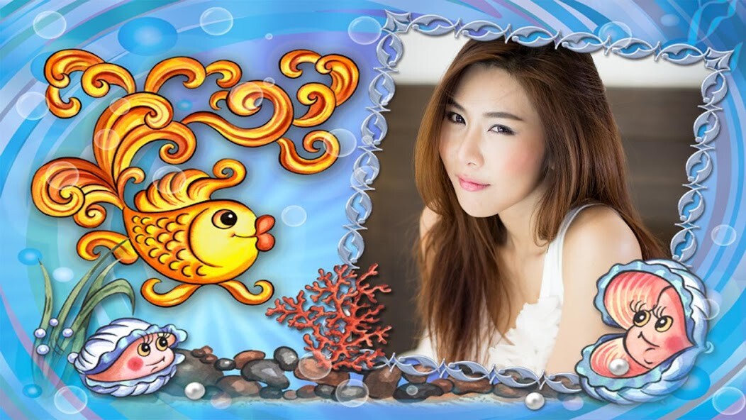 Run android online APK Cute fish photo frames montage from MyAndroid or emulate Cute fish photo frames montage using MyAndroid