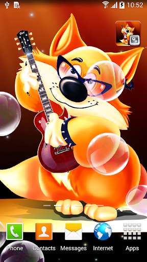 Emulate Android APK Cute Fox Live Wallpaper