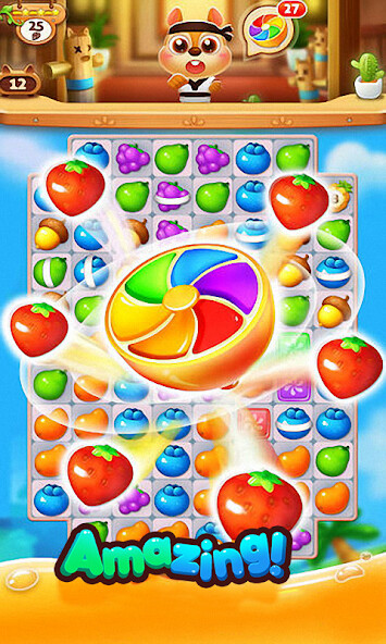 Run android online APK Cute fruit garden-legend match from MyAndroid or emulate Cute fruit garden-legend match using MyAndroid