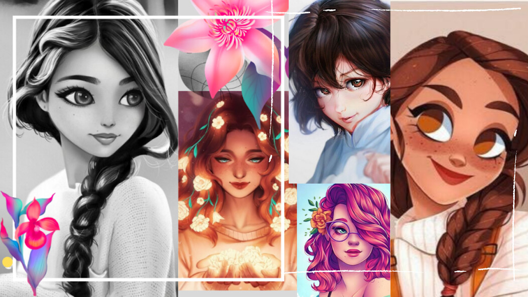 Run android online APK Cute Girl Cartoon Wallpapers from MyAndroid or emulate Cute Girl Cartoon Wallpapers using MyAndroid