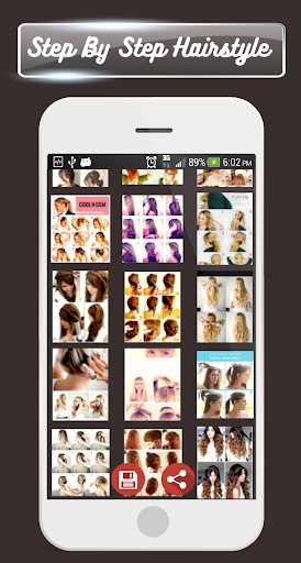 Emulate Android APK Cute Girls Hairstyle Steps DIY Home Craft Tutorial