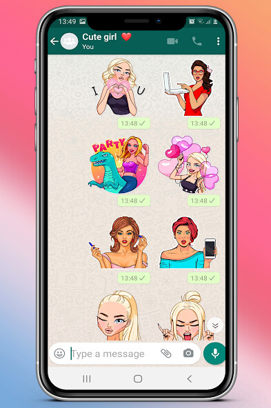 Run android online APK Cute Girly Stickers 2022 WAStickerApps from MyAndroid or emulate Cute Girly Stickers 2022 WAStickerApps using MyAndroid Run android online APK Cute Girly Stickers 2022 WAStickerApps from MyAndroid or emulate Cute Girly Stickers 2022 WAStickerApps using MyAndroid