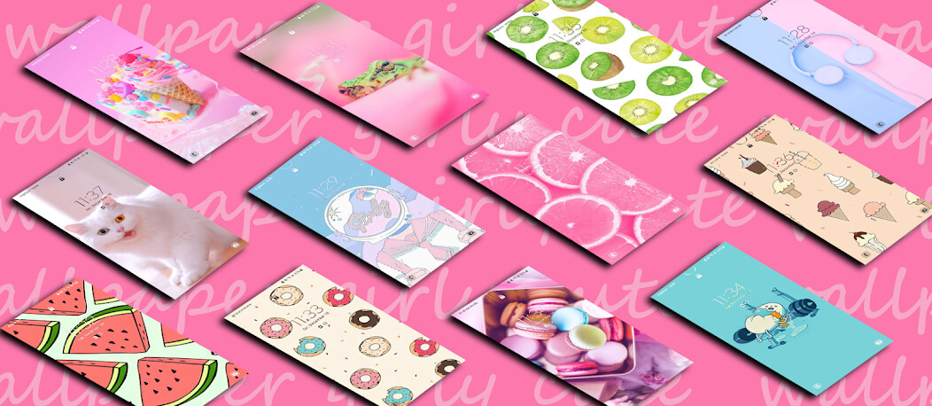 Run android online APK Cute Girly Wallpapers 4K from MyAndroid or emulate Cute Girly Wallpapers 4K using MyAndroid