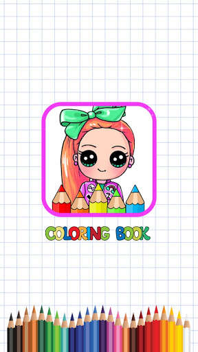 Run android online APK Cute Jojo Coloring Book from MyAndroid or emulate Cute Jojo Coloring Book using MyAndroid