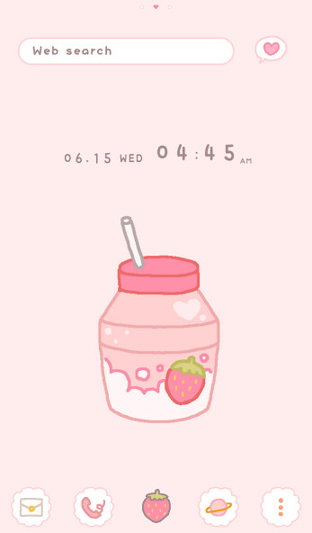 Run android online APK Cute Juice Theme +HOME from MyAndroid or emulate Cute Juice Theme +HOME using MyAndroid