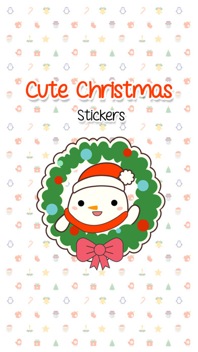 Emulate iPhone app Cute Kawaii Christmas using MyAndroid