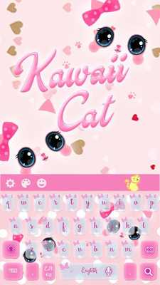 Emulate Android APK Cute Kawaii Kitty Pink Bow Keyboard Theme Emulate Android APK Cute Kawaii Kitty Pink Bow Keyboard Theme