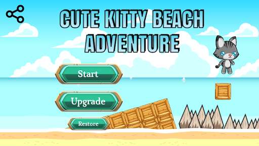 Run android online APK Cute Kitty Beach Adventure from MyAndroid or emulate Cute Kitty Beach Adventure using MyAndroid