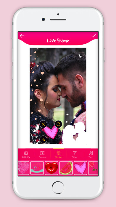 Emulate iPhone app Cute Love Photo Frame using MyAndroid Emulate iPhone app Cute Love Photo Frame using MyAndroid