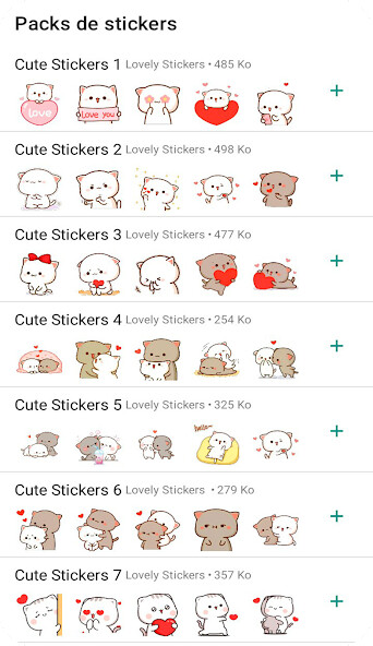 Run android online APK Cute Mochi Sticker - WASticker from MyAndroid or emulate Cute Mochi Sticker - WASticker using MyAndroid