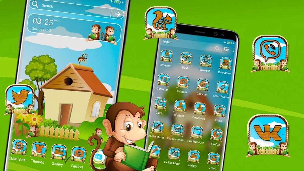 Run android online APK Cute Monkey House Theme from MyAndroid or emulate Cute Monkey House Theme using MyAndroid Run android online APK Cute Monkey House Theme from MyAndroid or emulate Cute Monkey House Theme using MyAndroid