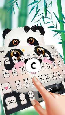Emulate Android APK Cute panda keyboard skin