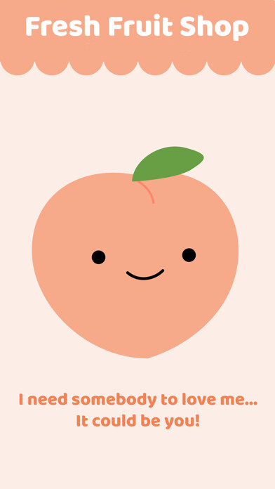 Emulate iPhone app Cute Peach Stickers using MyAndroid Emulate iPhone app Cute Peach Stickers using MyAndroid