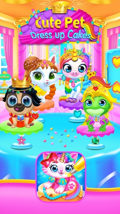 Emulate iPhone app Cute Pet Dress Up Salon using MyAndroid Emulate iPhone app Cute Pet Dress Up Salon using MyAndroid