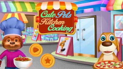 Emulate iPhone app Cute Pets Kitchen Cooking using MyAndroid