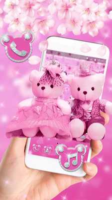 Emulate Android APK Cute Pink Bear Blooms Theme Emulate Android APK Cute Pink Bear Blooms Theme