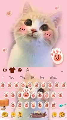 Emulate Android APK Cute Pink Cat Keyboard