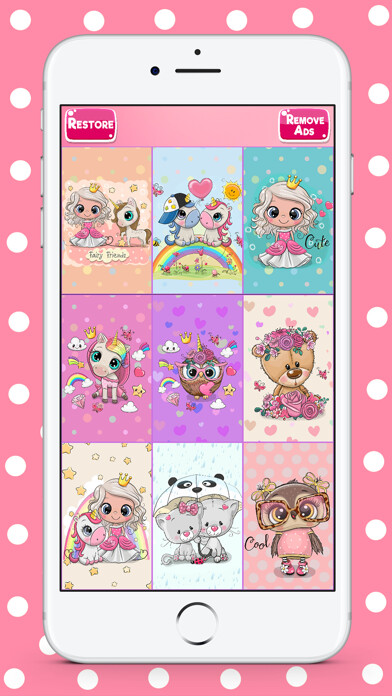 Emulate iPhone app Cute Pink HD Wallpaper Maker using MyAndroid Emulate iPhone app Cute Pink HD Wallpaper Maker using MyAndroid