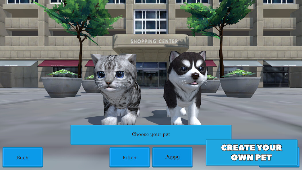 Emulate Android APK Cute Pocket Cat And Puppy 3D