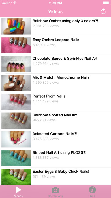 Emulate iPhone app CutePolish using MyAndroid
