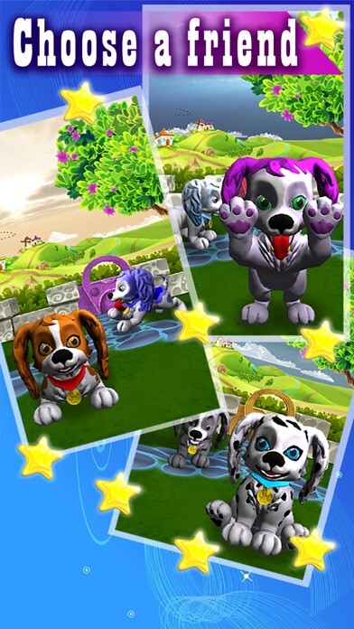 Emulate iPhone app Cute Puppy: My Little Dog using MyAndroid